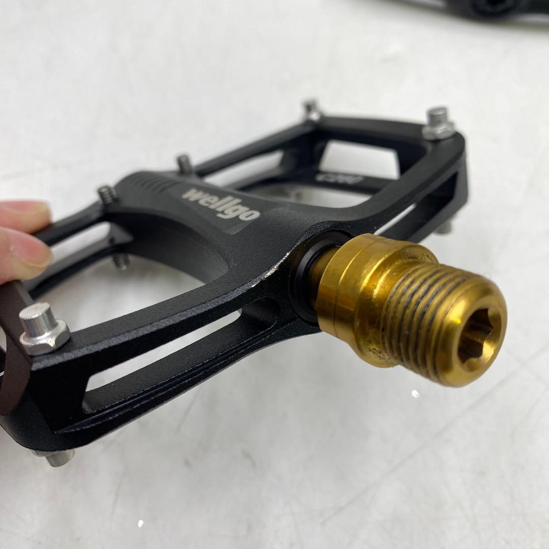 Wellgo C260 ALUMINUM SUPER LITE ブラック ペダル