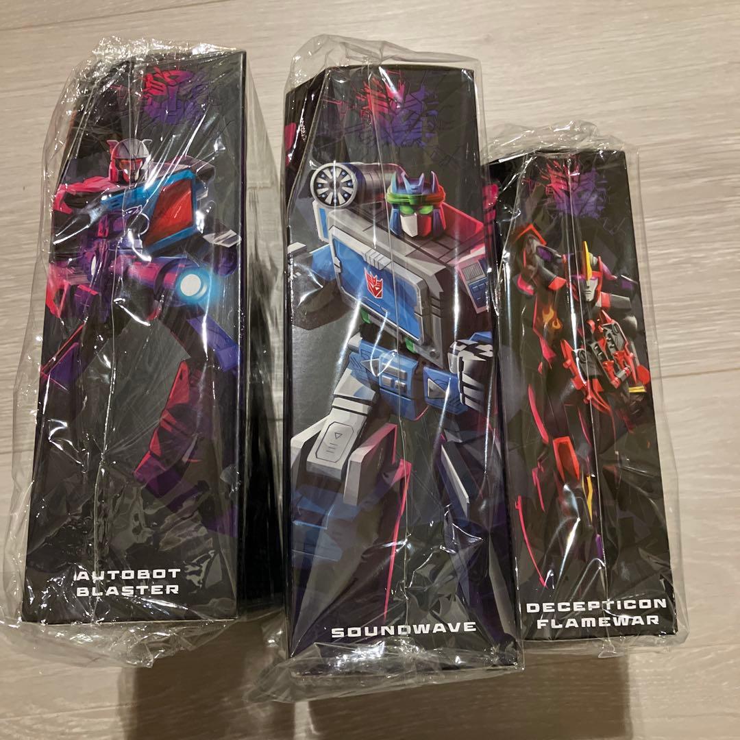 トランスフォーマー シャッタードグラス アジア版 未開封　3体セット　シージ