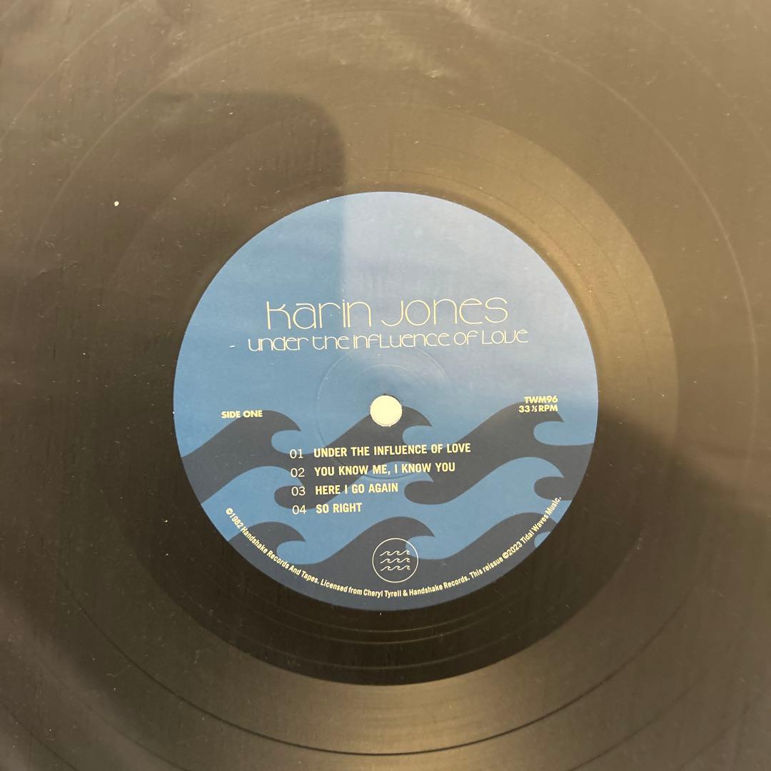 Karin Jones 黒盤　レコード