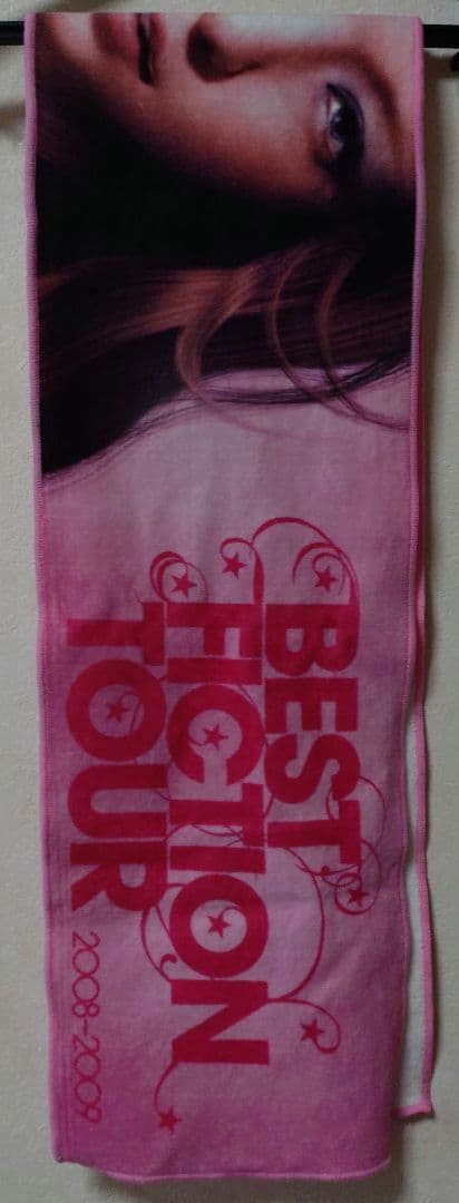 安室奈美恵 BEST FICTION TOUR 2008-2009 公式 タオル