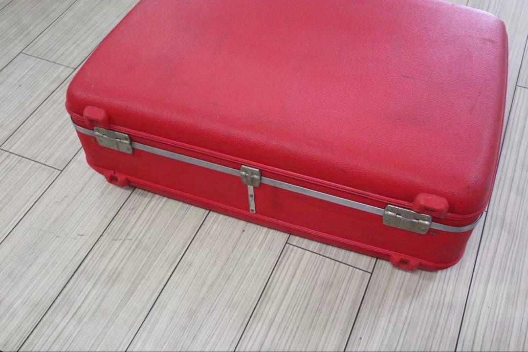 アメリカンツーリスター スーツケース アメリカ ヴィンテージ 家具 赤