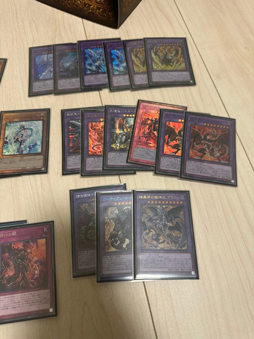 アリス　遊戯王　7デッキ+サイド用カード　ケースごとまとめ売り