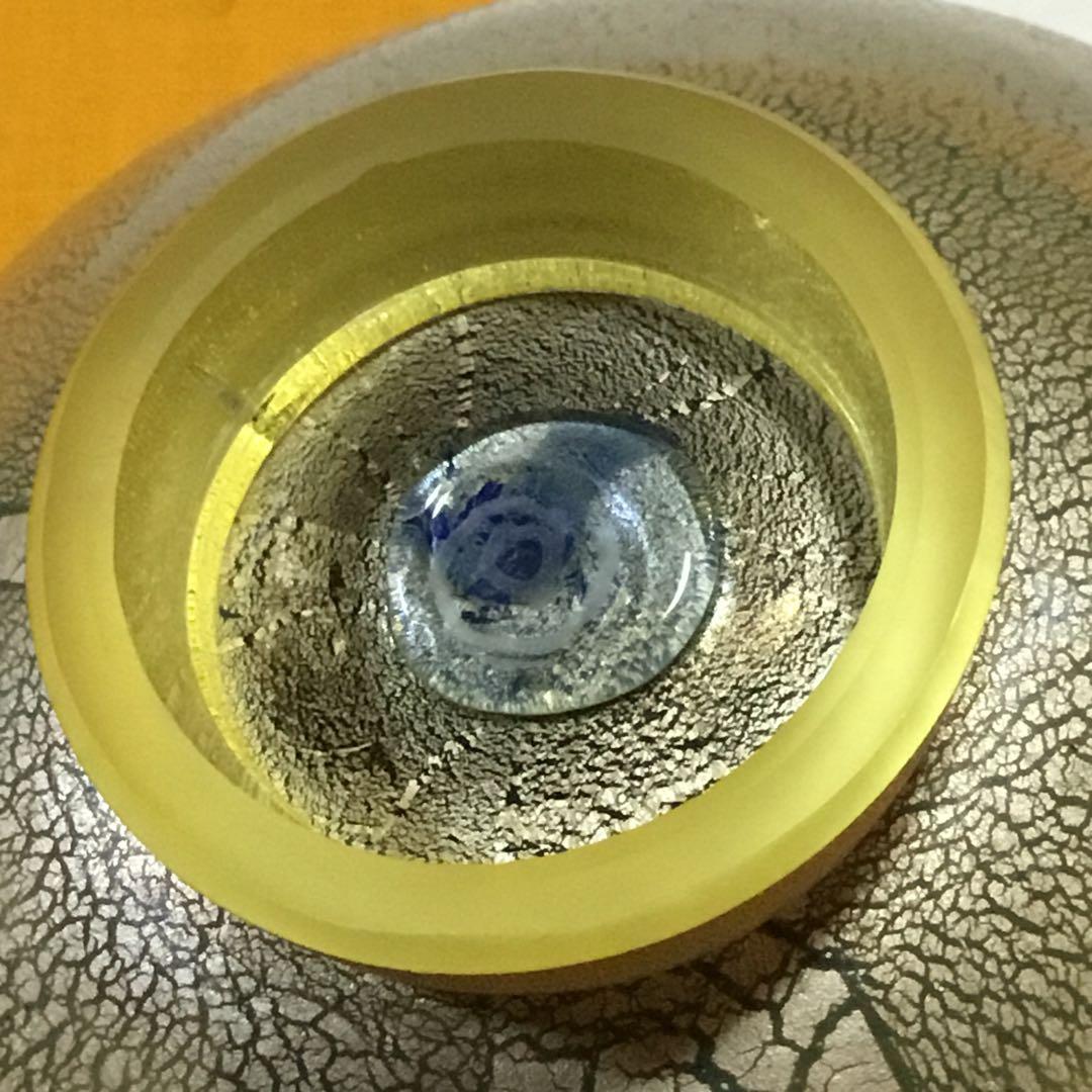 ガラスの抹茶茶碗 菊池正博さん