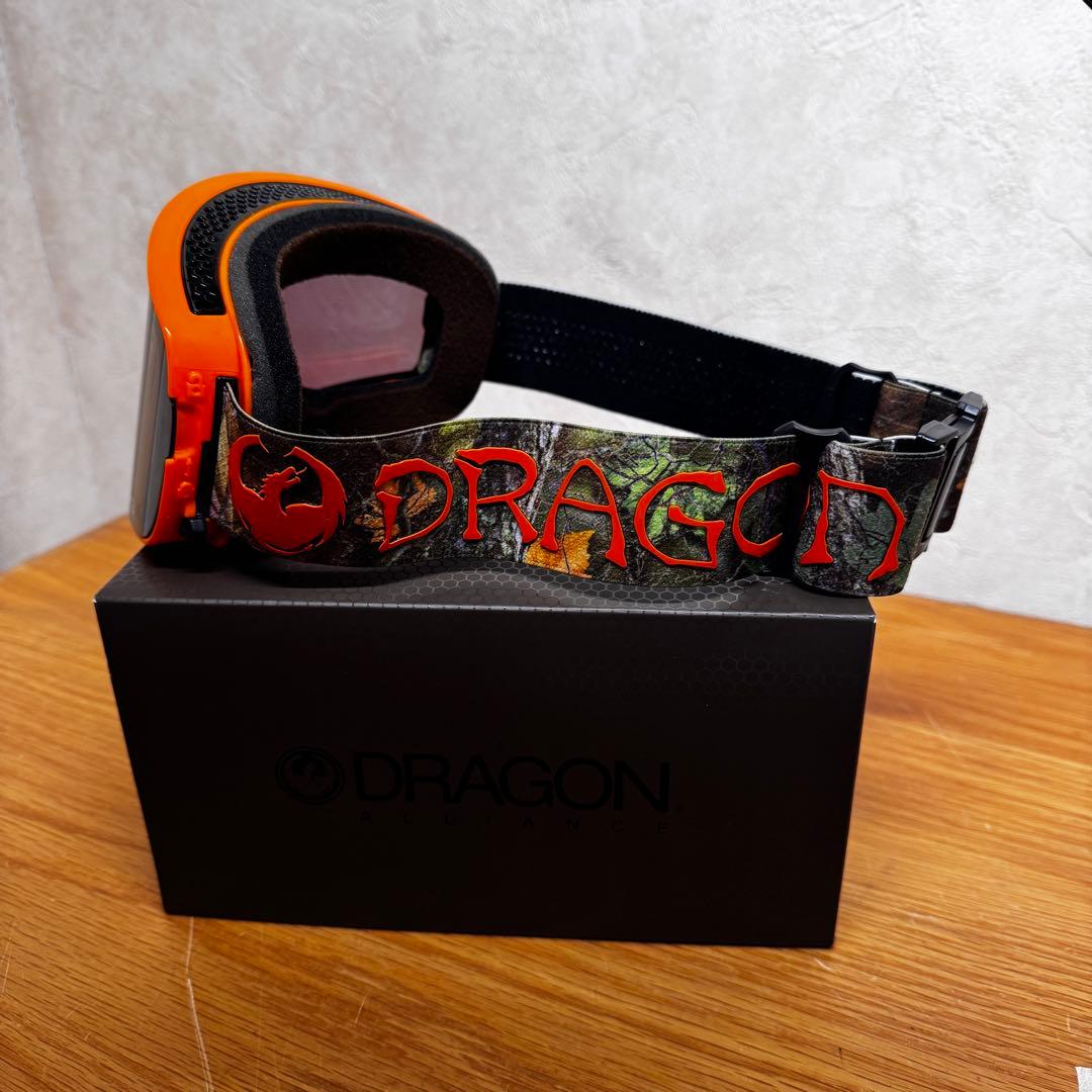 【美品】DRAGON ドラゴン ゴーグル NFX2 交換ゴーグル付き