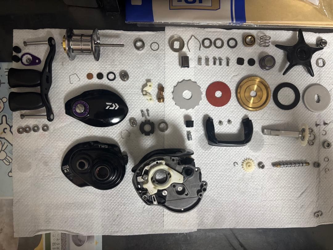 銀*犬様 ダイワ タトゥーラ 103XH-TW フルベアリング メンテナンス済
