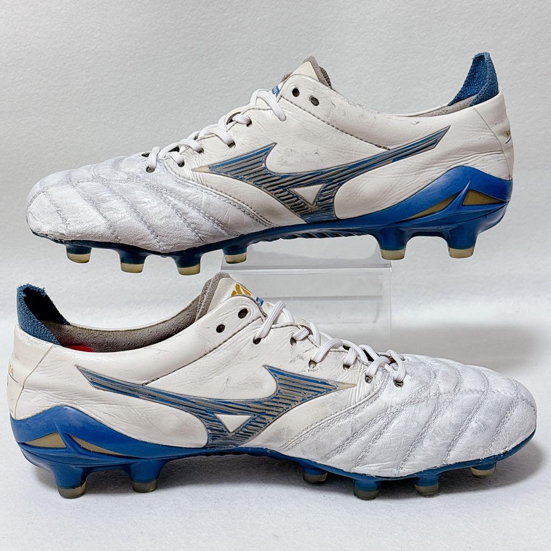 モレリアネオ 4 JAPAN 24.5cm ホワイト　ブルー　白　青　限定