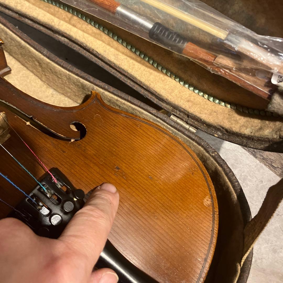 110年前の鈴木正吉バイオリン 4/4サイズ No不明