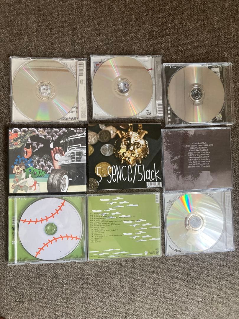 5lack 関連　ＣＤ9枚セット