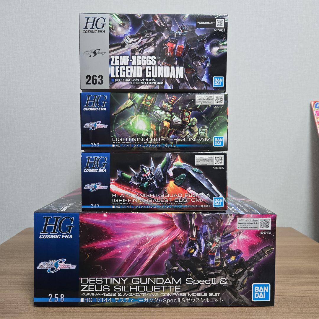 HG ガンプラまとめ売り 4点セット