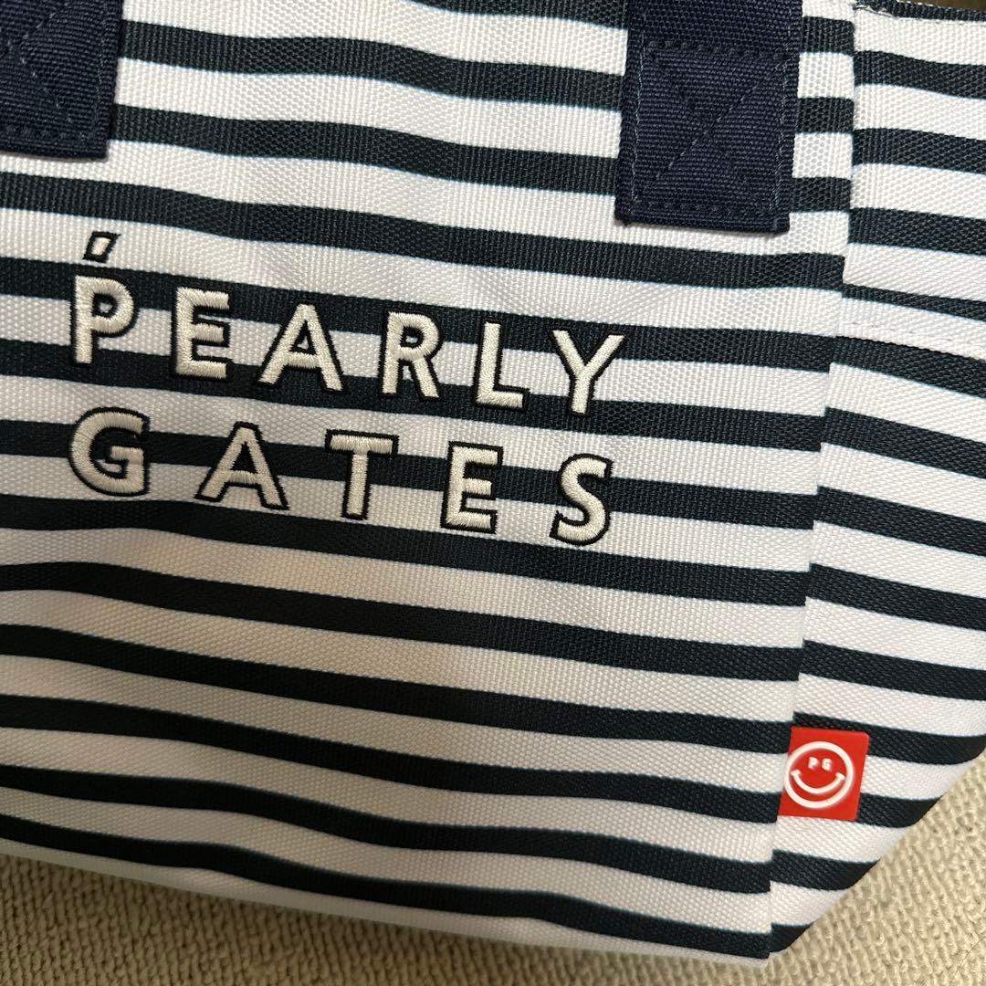 PEARLY GATES ストライプカートバッグ