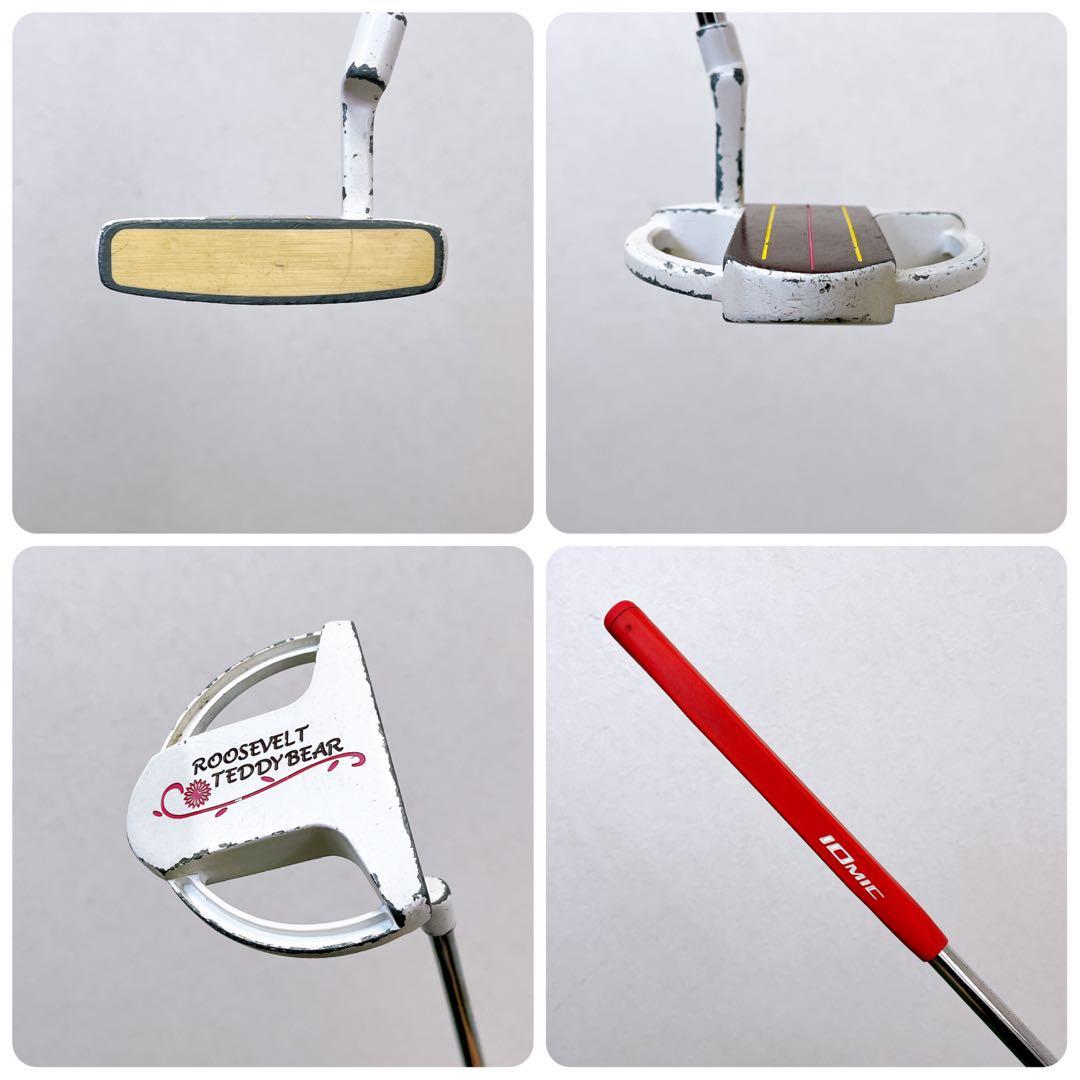 バッグ未使用　パーソンズ　ルーズベルトテディベア　レディースゴルフクラブセット