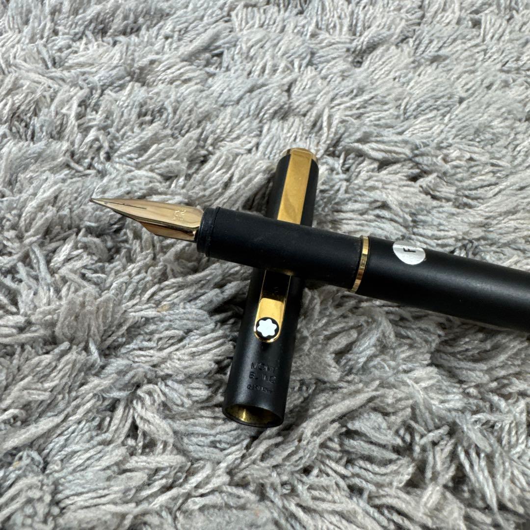 MONT BLANC モンブラン 万年筆 ペン先ゴールド スリムライン