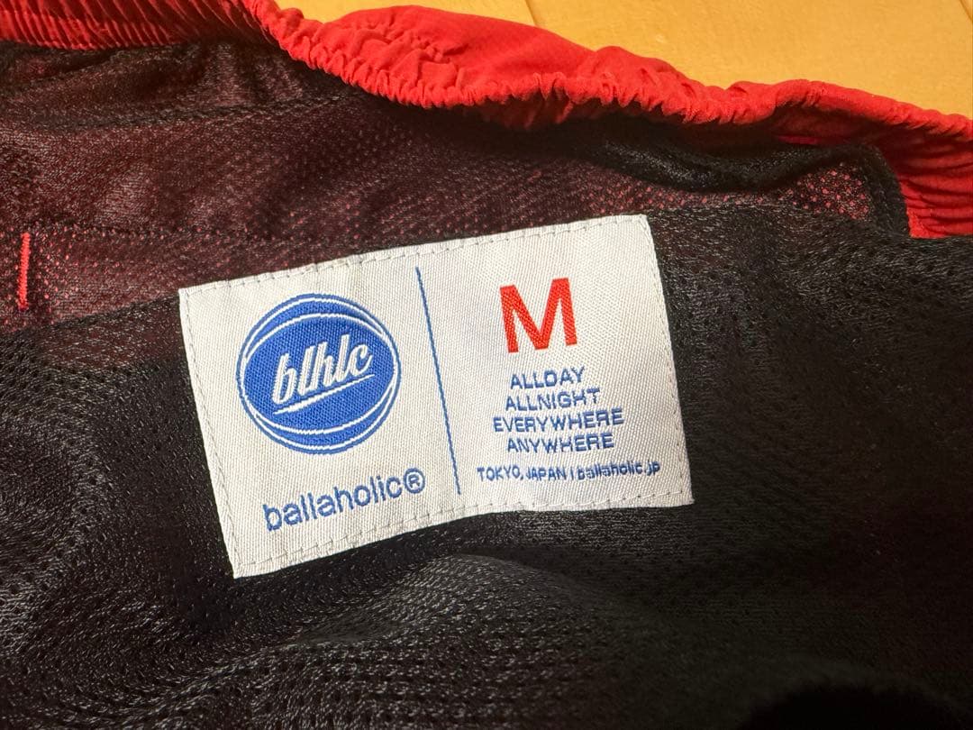 早い者勝ち！ballaholic パンツ バスケットボール M レッド