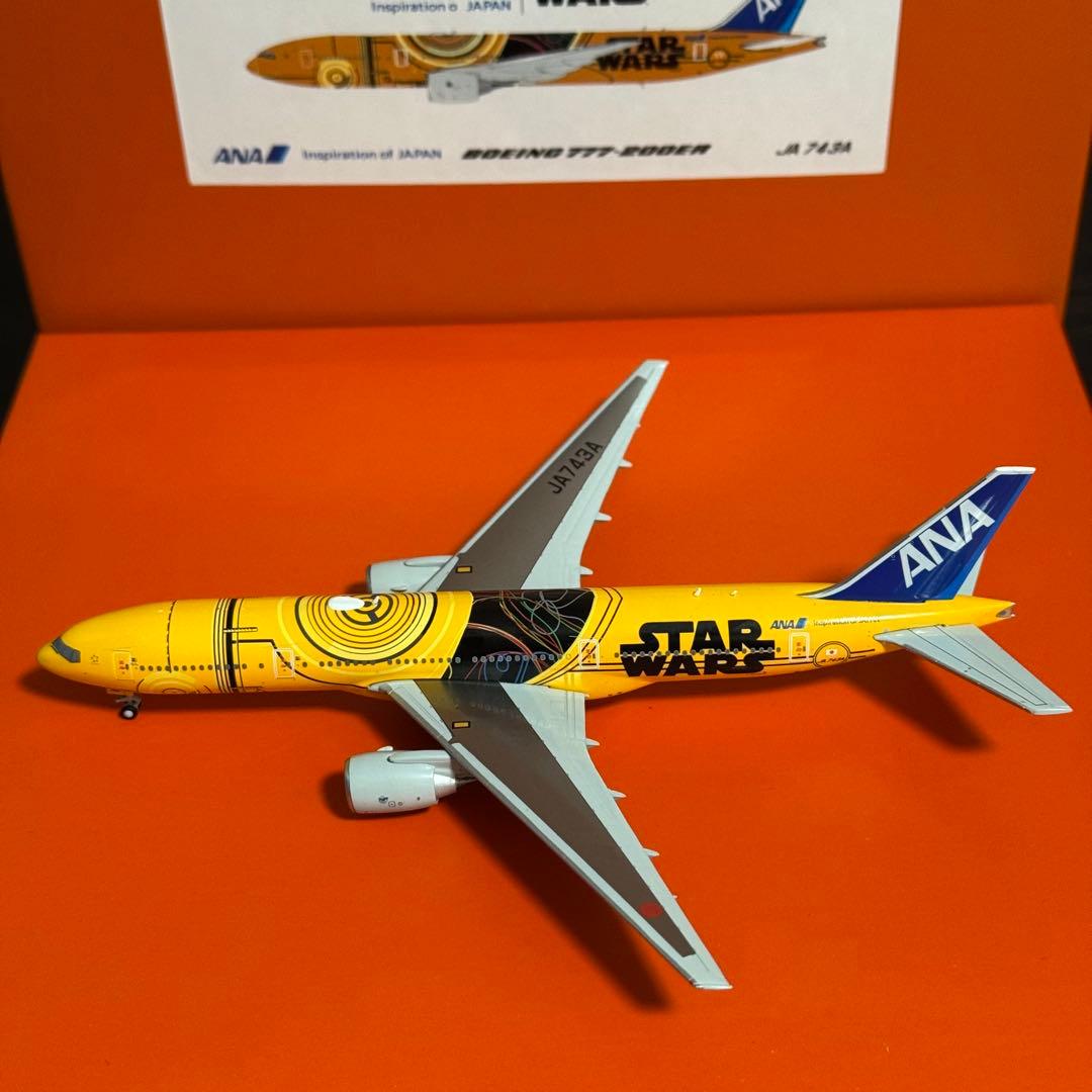 JC ANA C-3PO B777-200ER JA743A 1/400 新品