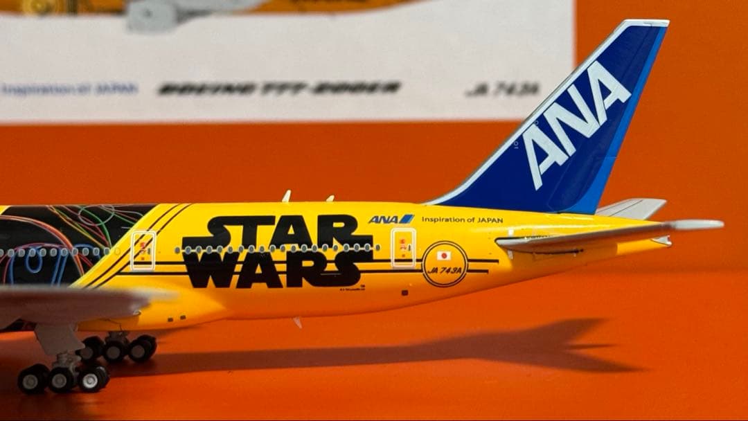 JC ANA C-3PO B777-200ER JA743A 1/400 新品