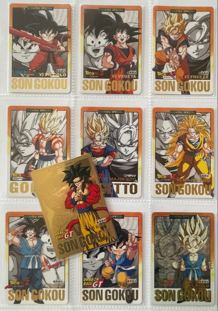 ドラゴンボール 　カードダス　悟空スペシャル＆特別弾コンプリート82枚セット