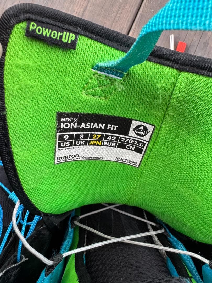 『中古良品』BURTON ION バートンアイオン ブーツ アジアンフィット27