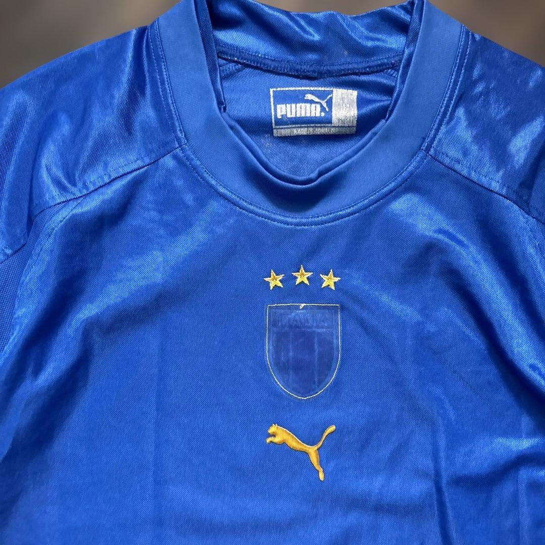 8SM2 PUMA イタリア代表　ゲームシャツ　00’s ロベルト・バッジョ古着