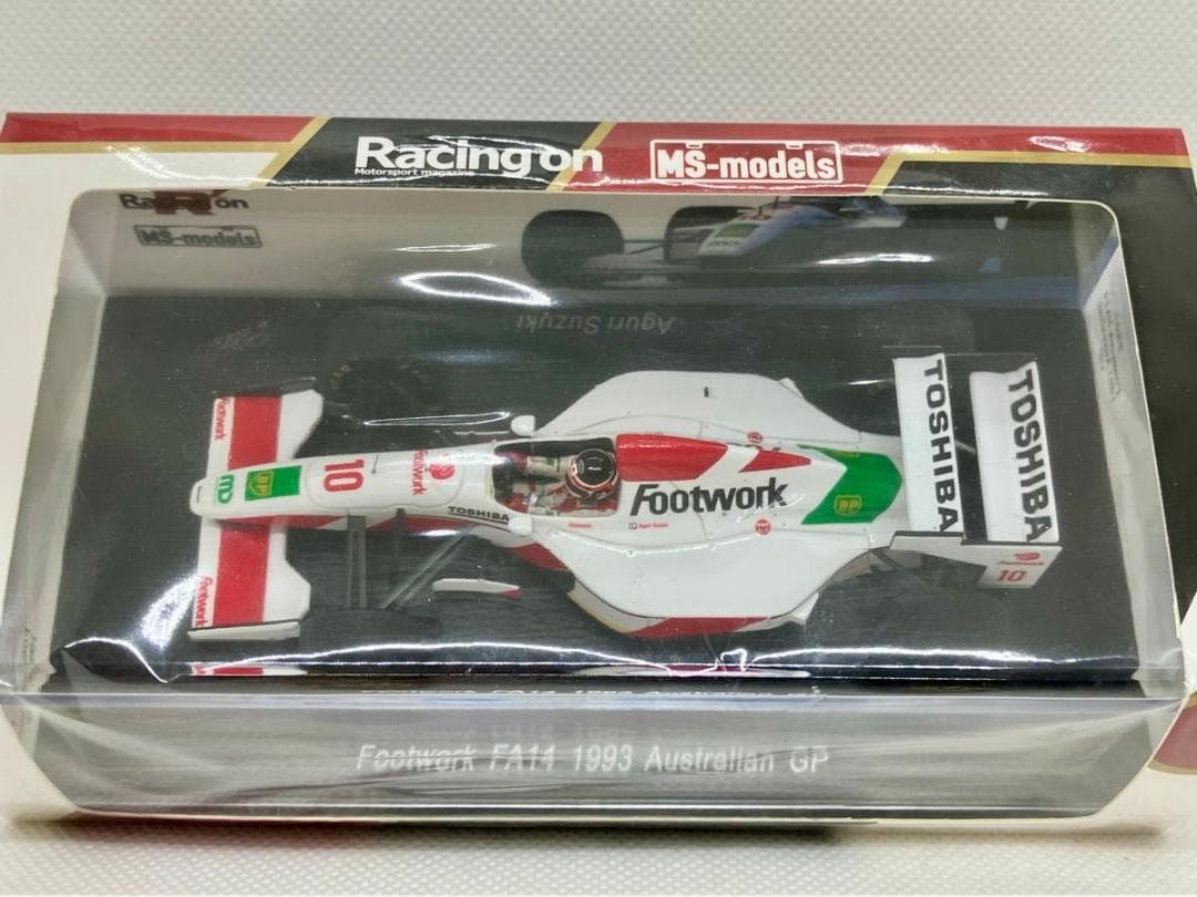 ★1/43★フットワーク FA14 無限ホンダ★鈴木亜久里★レーシングオン別注★