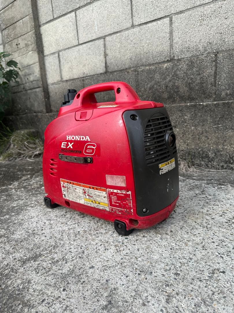 （動作確認済み）EX6 ホンダ 発電機 停電 防災 ポータブル エンジンOK！