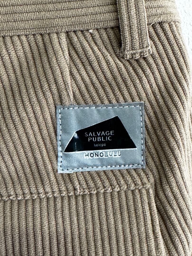 サルベージパブリック コレパウカコーデュロイトラウザーズ