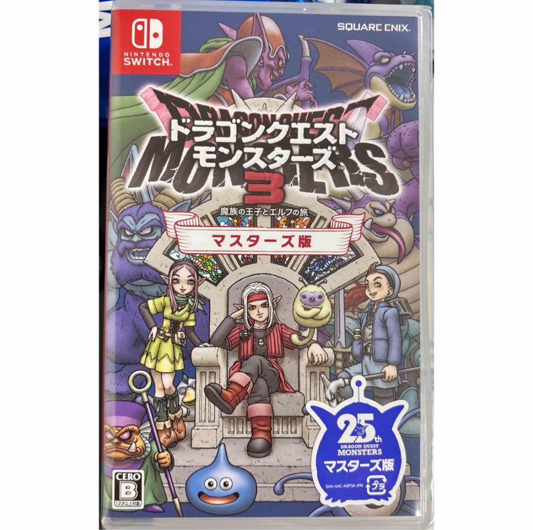 ドラゴンクエスト モンスターズ 3 マスターズ版 任天堂 Switch ソフト