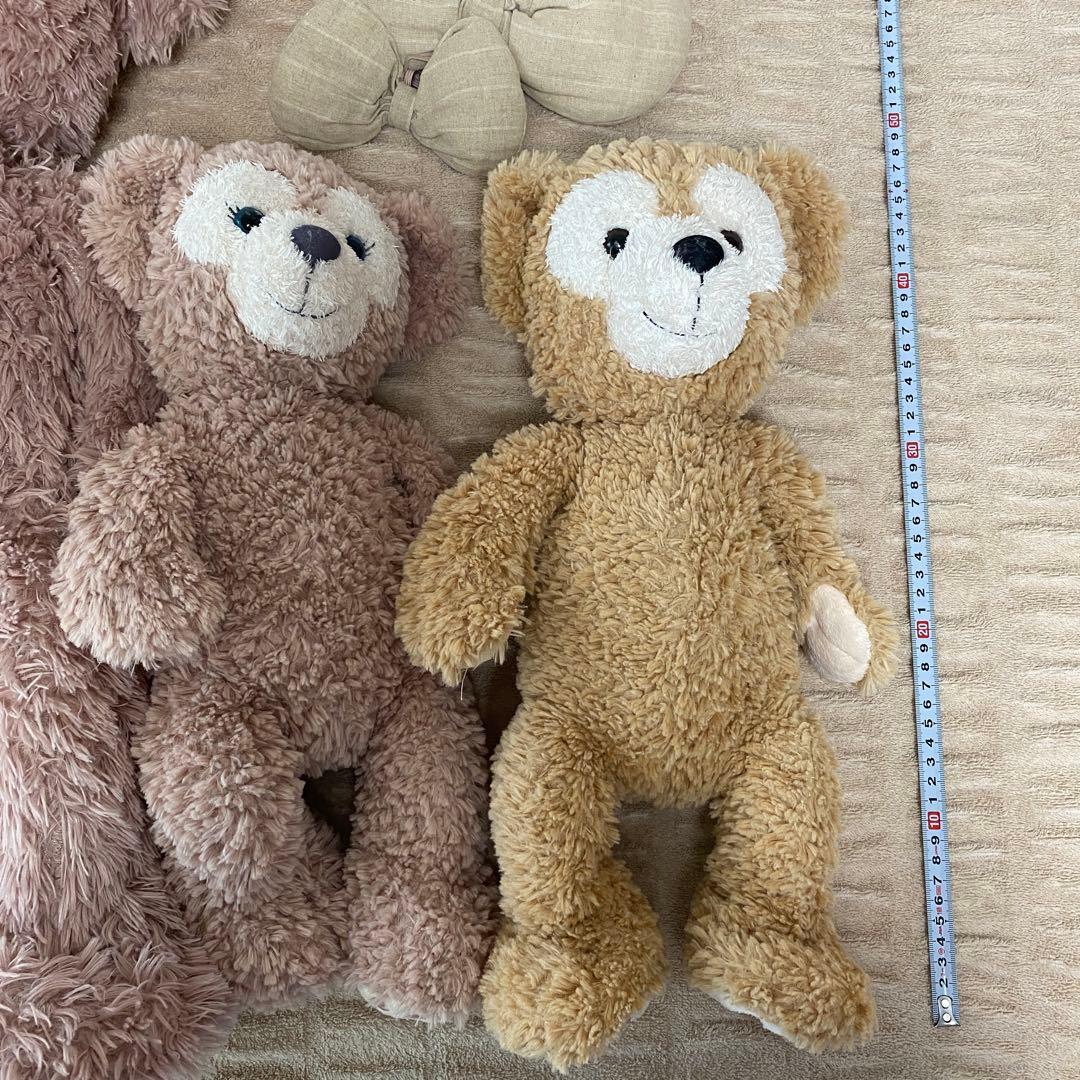 ディズニーシー　ダッフィー&シェリーメイ　ぬいぐる4点セット　【M×2・S×2】