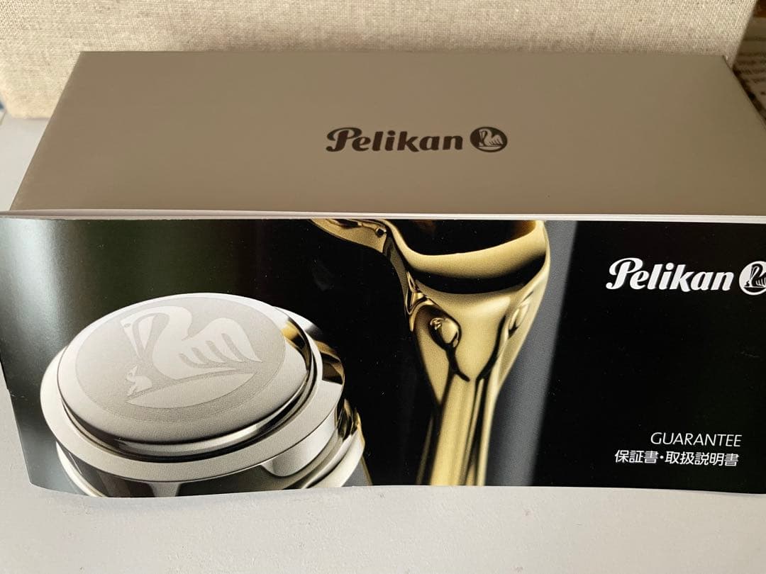 《美品》PelikanスーべレーンM400万年筆 ホワイト トータス　M中字