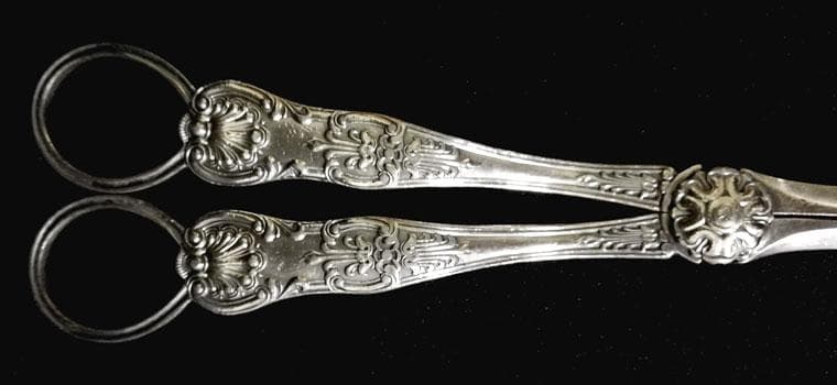 ★アンティーク 銀器 鋏 ハサミ シルバー