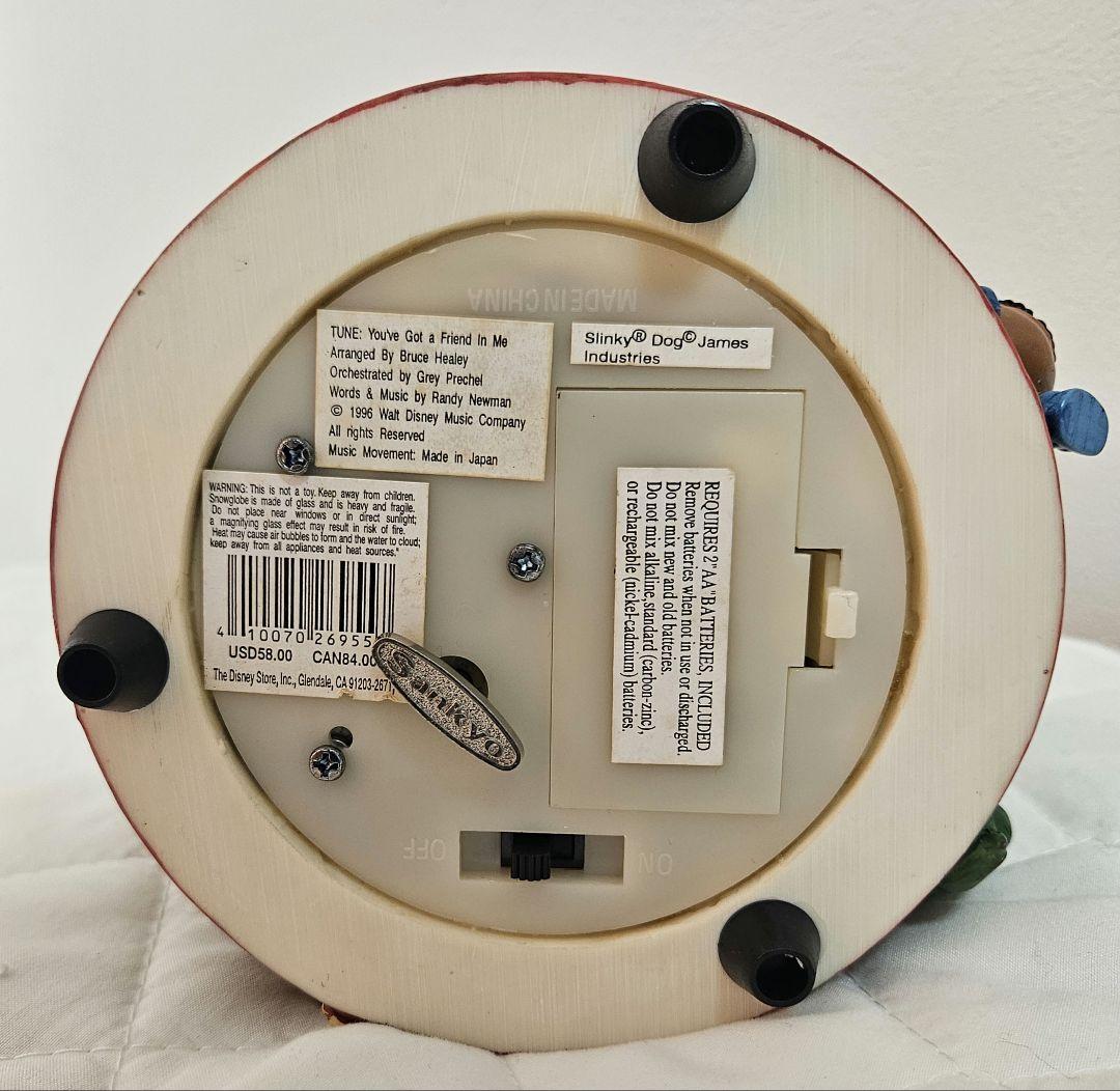 美品！トイ・ストーリー 2　ラウンドアップ　スノードーム