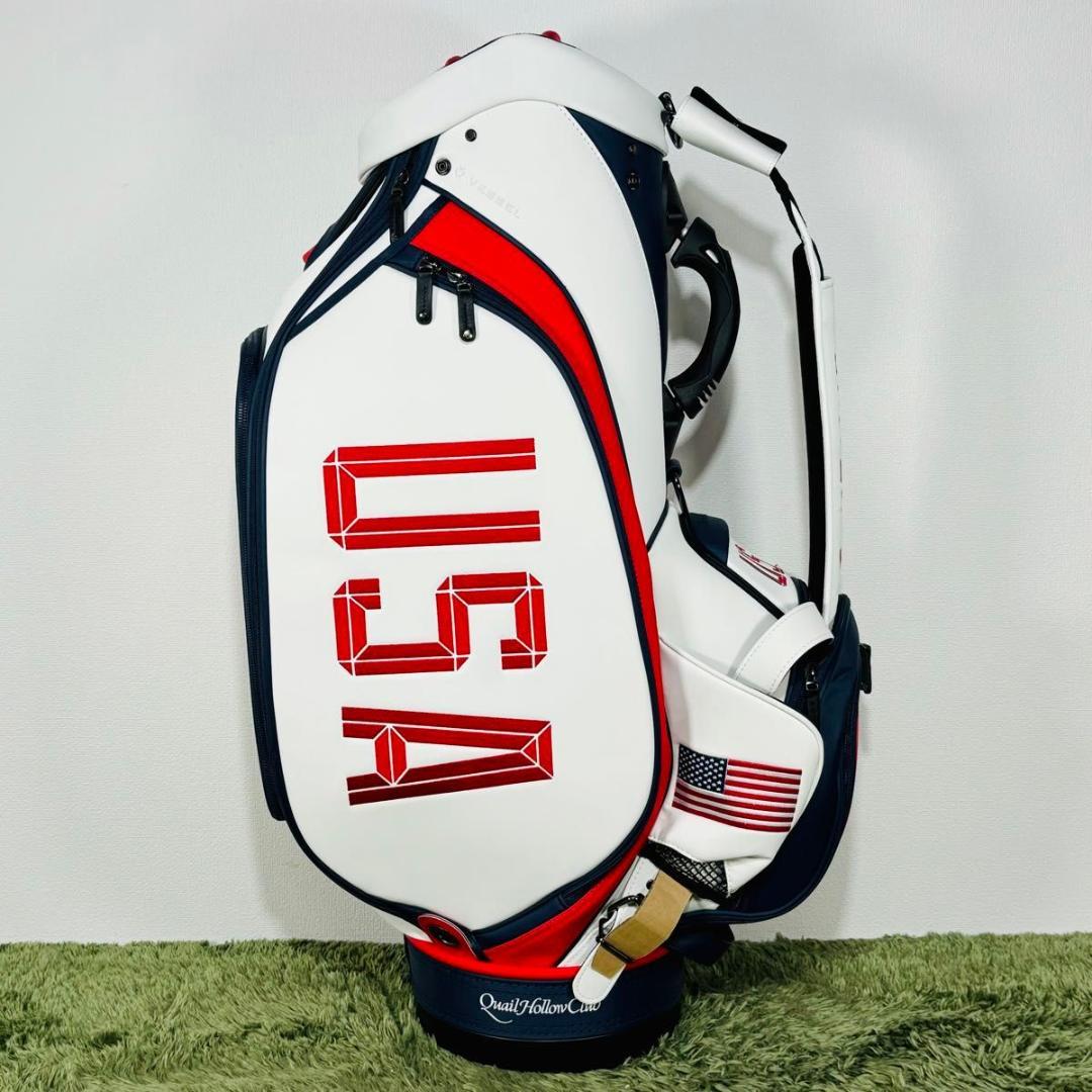 ベゼル プレジデンツカップコラボキャディバッグ カート式 6分割 未使用品 限定