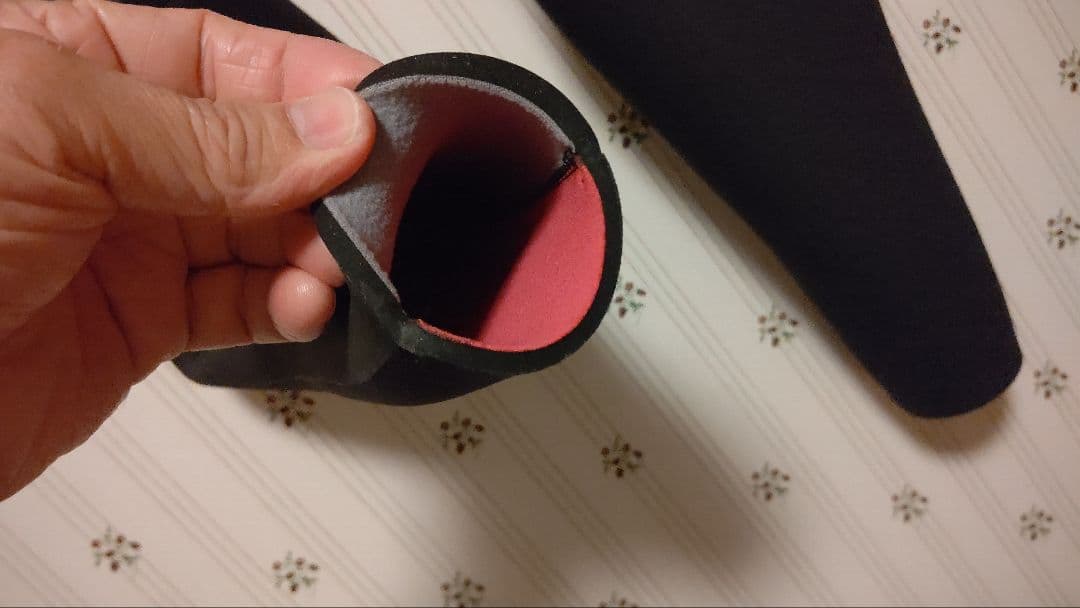 黒 フルスーツ Vネック