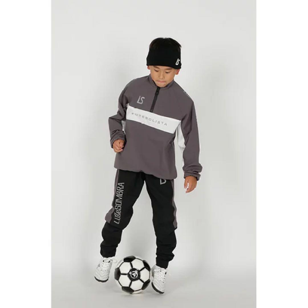 ルースイソンブラ ジュニア ストレッチタフタメッシュハーフジップトップ