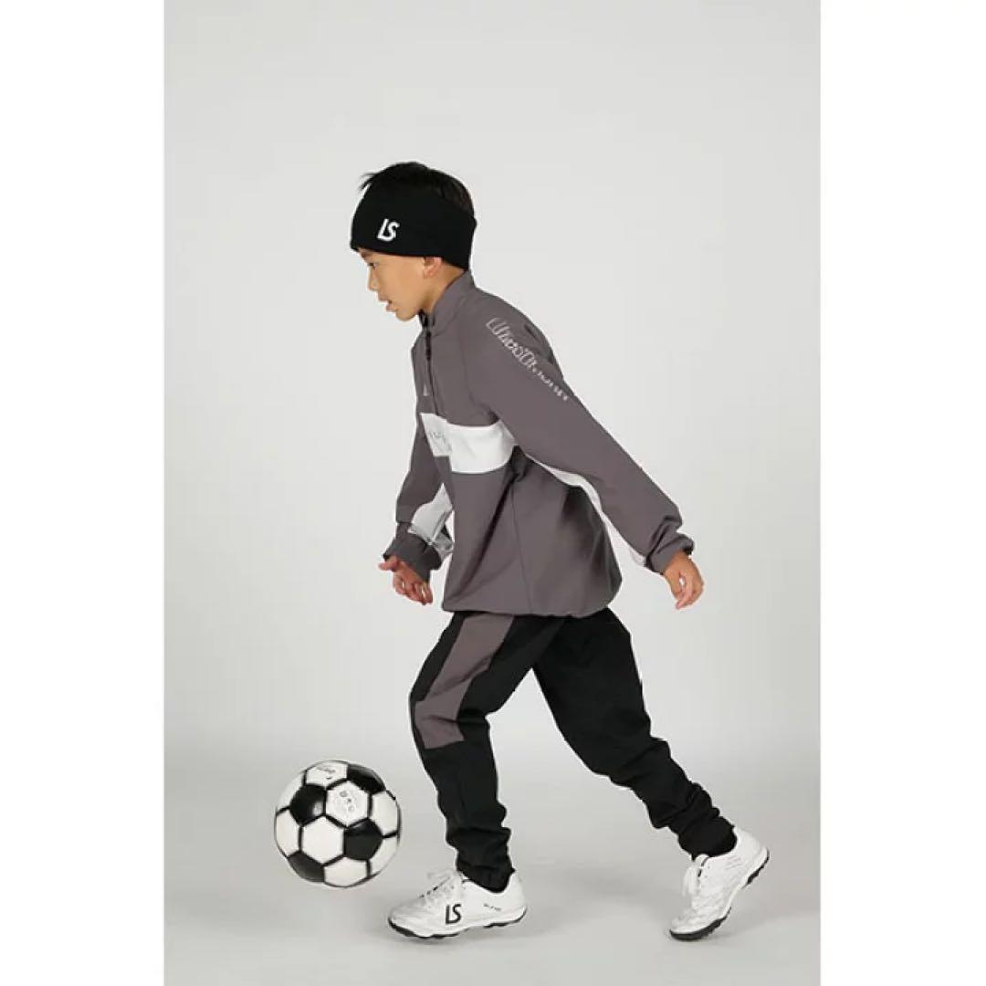 ルースイソンブラ ジュニア ストレッチタフタメッシュハーフジップトップ