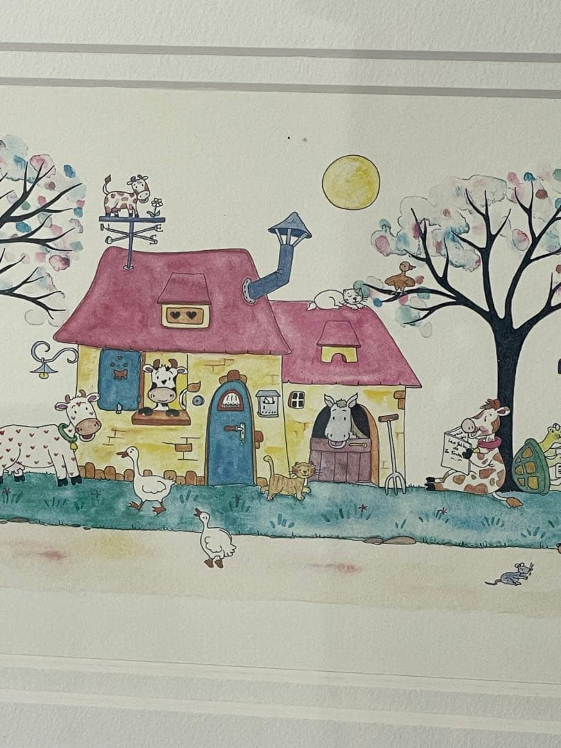 希少　Clyv クリーブ 額装 直筆サイン　限定版画　インテリア