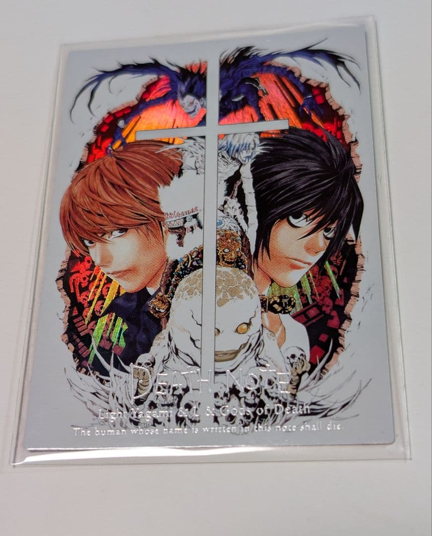デスノート　トレーディングカード　夜神月・ L　キラカード＆キラレアカード