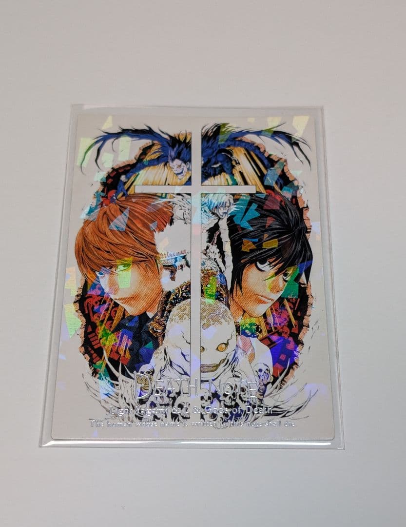 デスノート　トレーディングカード　夜神月・ L　キラカード＆キラレアカード