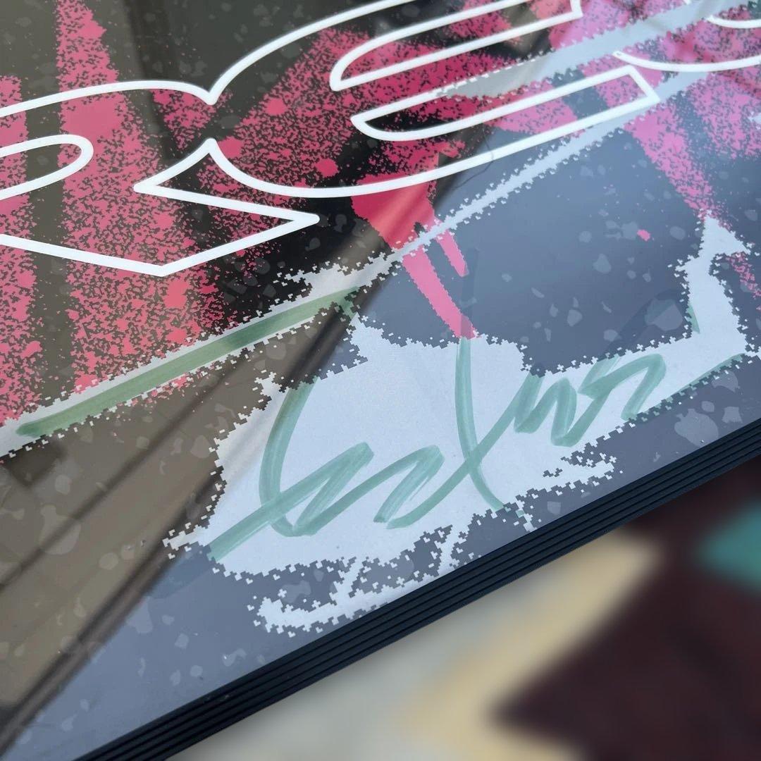 Futura STASH 直筆サインRECONグラフィックポスターposter