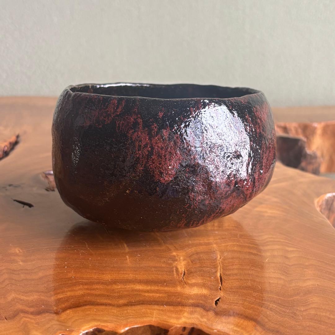 佐々木昭楽 光悦紙屋写茶碗 楽焼 抹茶碗 茶道具