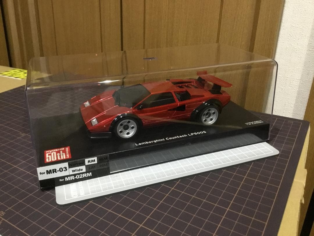 ミニッツASC　ランボルギーニ Countach LP500S (レッド）新品
