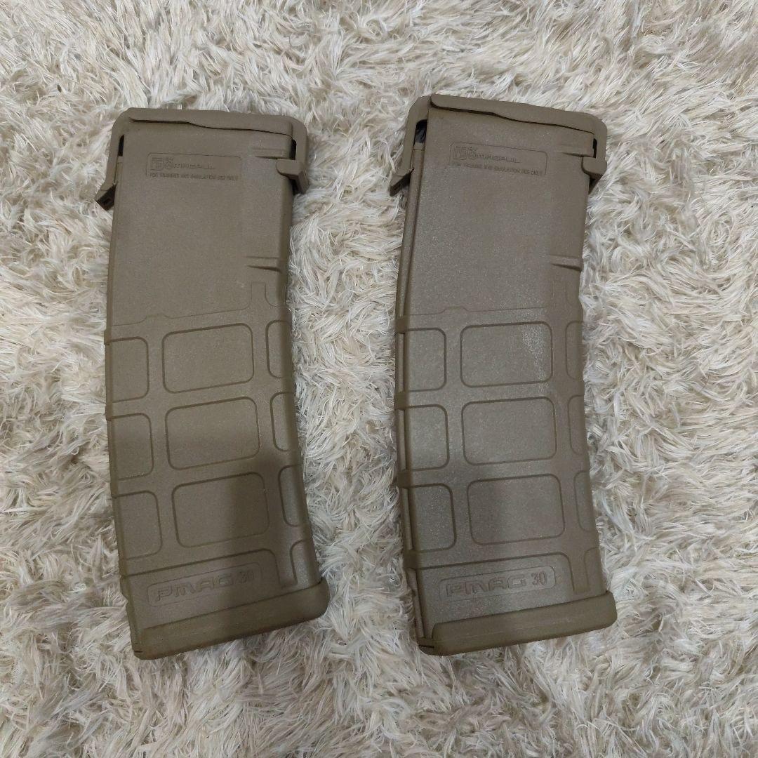 PMAG 30 タンカラー マガジン2個セット M4