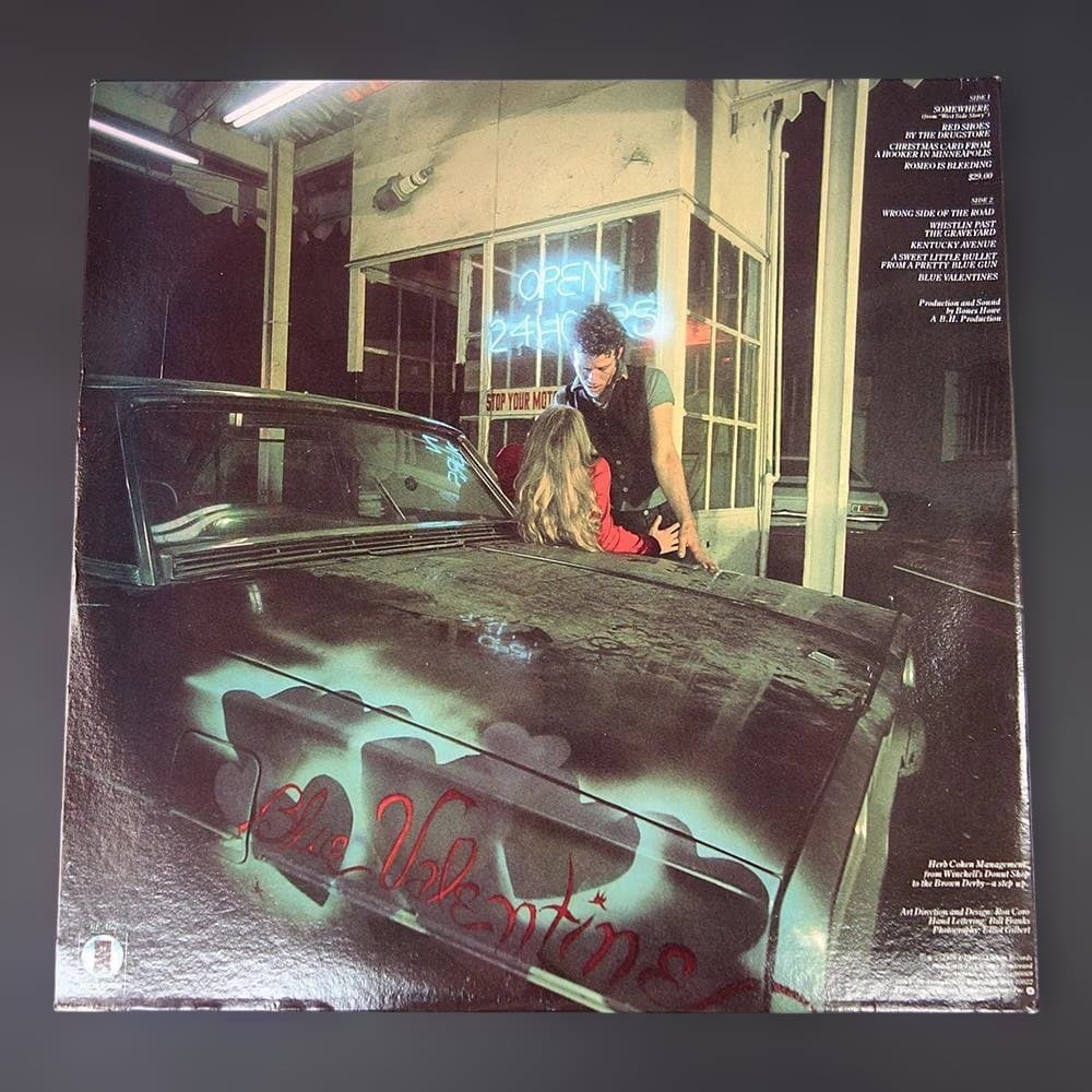 TOM WAITS　Blue Valentine　LPレコード 送料無料