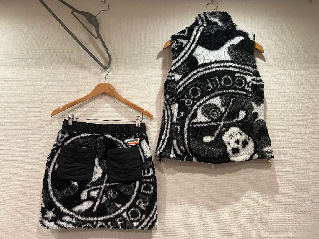 ミー✦美品✦マークアンドロナ✦ボアフリースジャケット＆スカートセットアップ