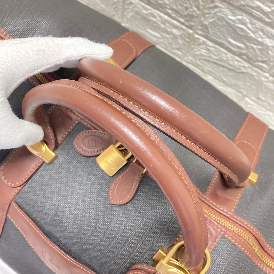美品❗️dunhillダンヒルハンドバッグボストンバッグトラベルバッグ 旅行かばん