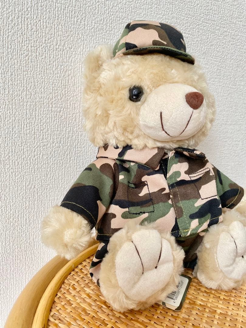 自衛隊 陸上自衛隊 航空自衛隊 ブルーベア 中サイズ ぬいぐるみ 3体セット