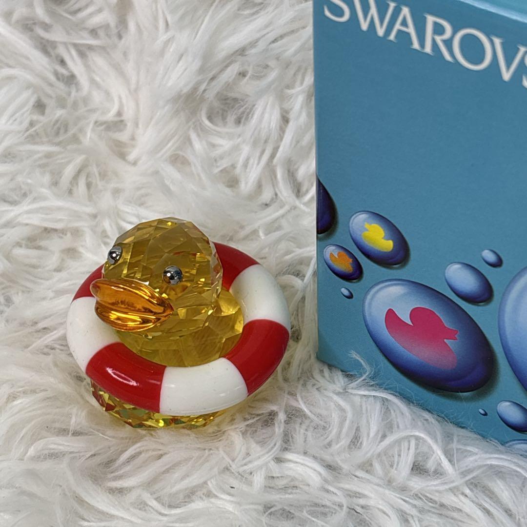 SWAROVSKI アヒルの置物　ハッピーダック　サニーサム