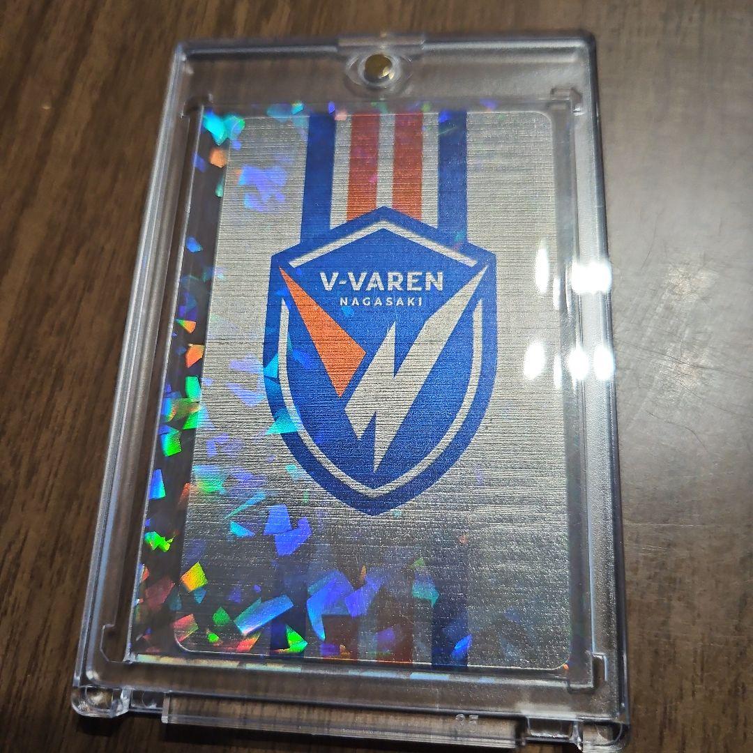 Vファーレン長崎 安部大晴 第1弾オンサイトカード メタルカード 直筆サイン入り