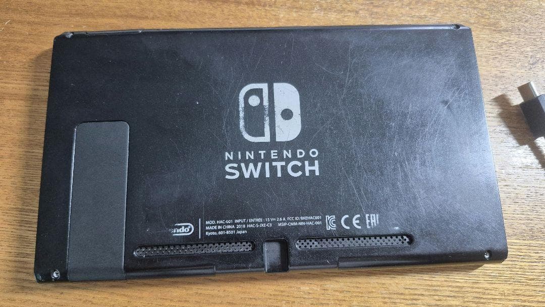 Nintendo switch 2018モデル　本体セット　わけあり