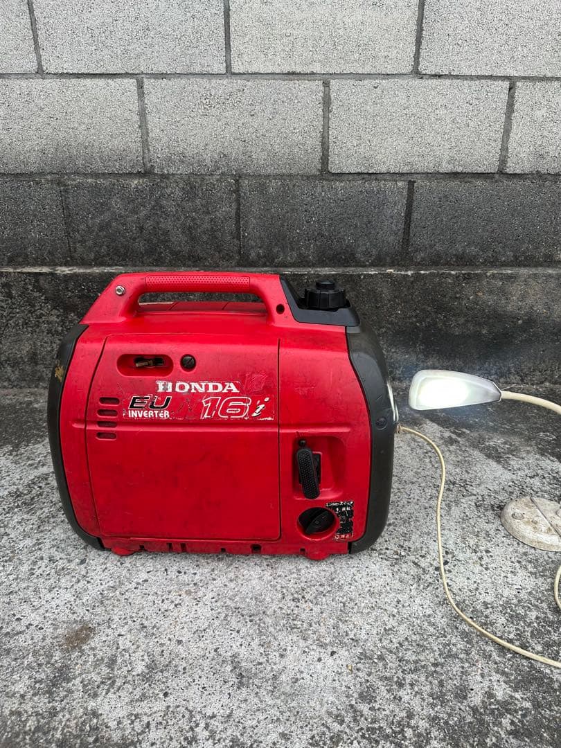 （動作確認済み）特選ホンダインバーター発電機 EU16i エンジンOK!!