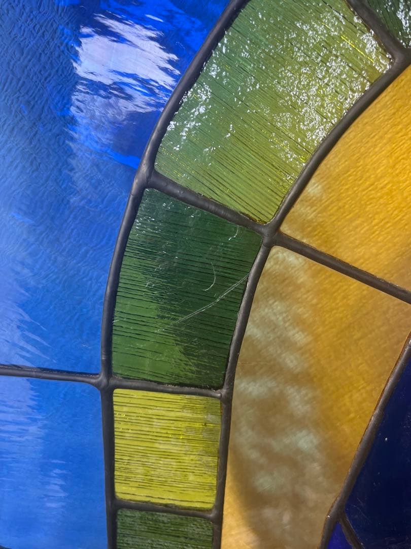 34 ステンドグラス レトロ ステンドグラス 店舗 ディスプレイ 飾り オブジェ